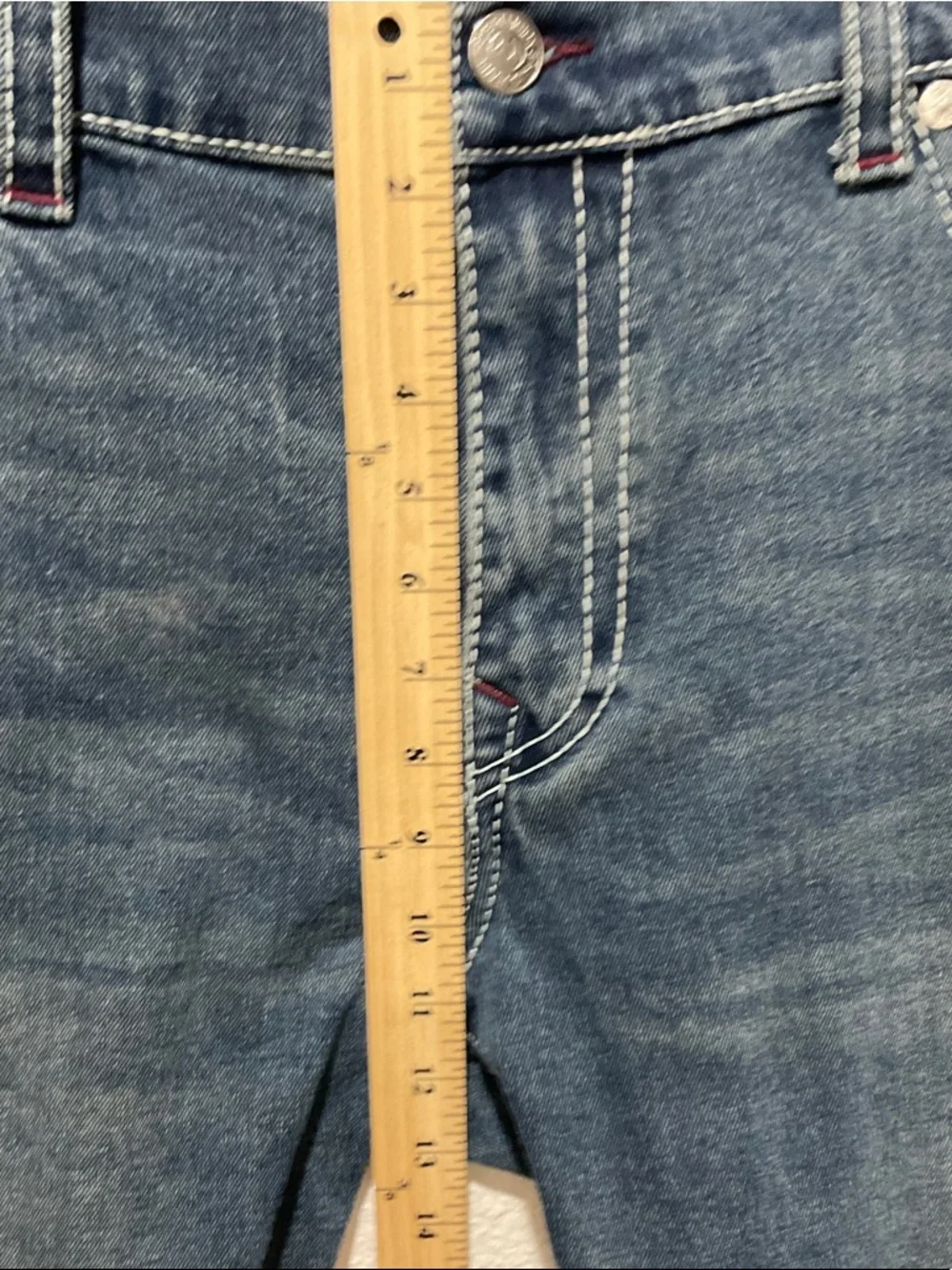 True Religion Big & Tall Men's Rocco Relaxed Skinny Dark Blue Jeans